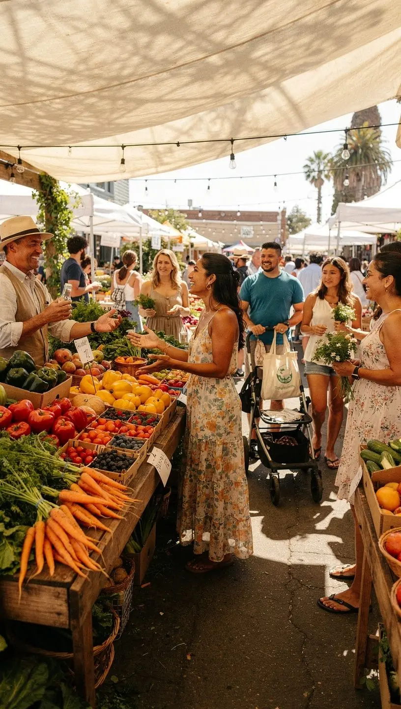 Collage of California's diverse community history