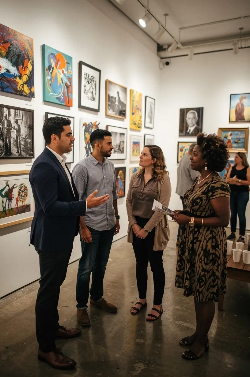 Professional business solutions illustration